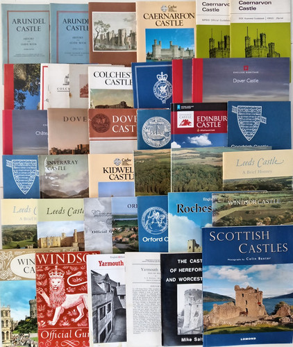 Various castle souvenir guide - castle,