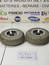 Ctm hs360 mobility scooter parts Front Wheels And Solid Tyres Pair