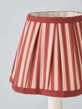 John Lewis x SandersonPinetum Stripe Lampshade, Red Small