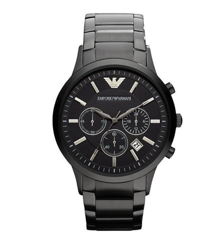 Emporio armani men stainless - men's,