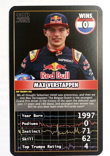 Genuine 2016 top trumps - genuine, og