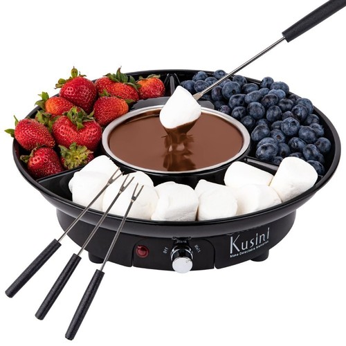 Electric chocolate fondue pot - electric,
