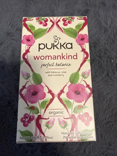 Pukka womankind herbal tea - womankind,
