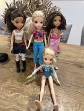 Moxie Dolls X 4 Girls Play Fashion Dolls Dressed Doll Bundle