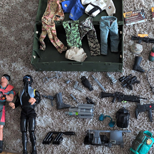 Action man mixed accessories - action,