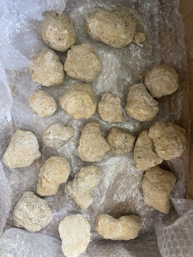 Unopened quarts geodes - 2x,