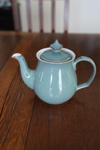 Denby teapot regency green - denby, teapot,