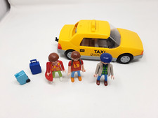 Playmobil 3199 Airport Taxi Car Complete + Extras - Rare