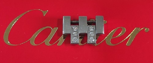 100 authentic cartier santos - authentic,