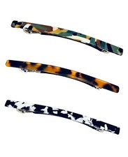 3PCS MULTICOLOURED LONG FRENCH