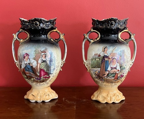 Pair antique edwardian - pair,
