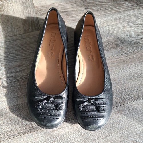Hotter emmy leather flat - flat, shoes