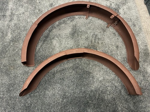 Vintage triumph mudguards - vintage,