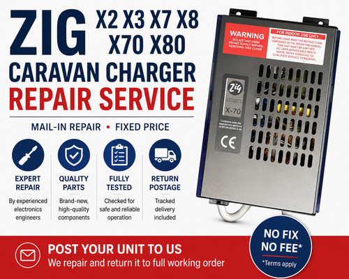 Zig caravan charger - caravan,