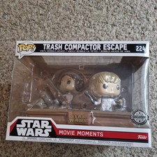 Funko Pop! Vinyl Star Wars Movie Moments - 224 Trash Compactor Escape Exclusive