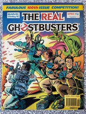 THE REAL GHOSTBUSTERS COMIC (MARVEL UK) ISSUE 100 - MAY 1990 - COMPLETE