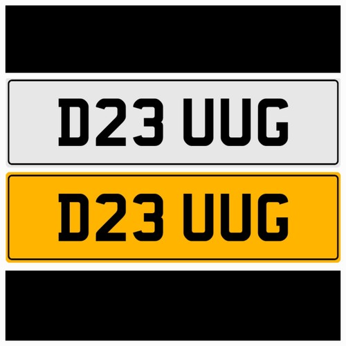 D23 uug doug personal plate - doug,