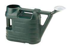 6.5L Green Plastic Garden Watering Can Bucket With Rose Sprinkler Long Mouth