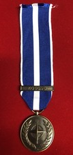 Full size nato kosovo medal - size,