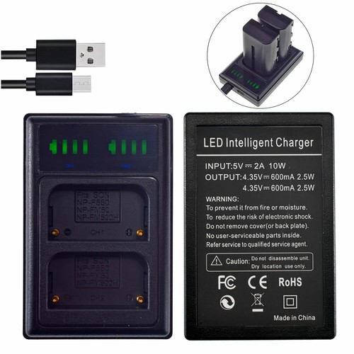 Usb dual battery charger - battery,