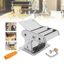 Stainless Steel Adjustable Pasta Maker Machine Lasagne Spaghetti Ravioli Cutter