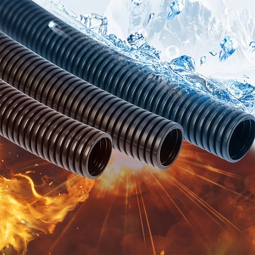 Corrugated wire tube - wire, cable