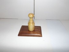 Palm gavel in box wood 3 -1/2"