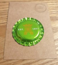 BOTTLE CAP FRIDGE MAGNET CORNISH KOREV GREEN