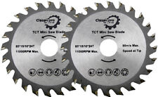 Classicpro 85mm x 24T TCT Circular Wood Saw Blade Worx  Bosch Makita Ryobi PK 2