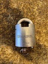 Ingersoll CS712 Padlock 10 Lever Close Shackle Padlock 5 Keys