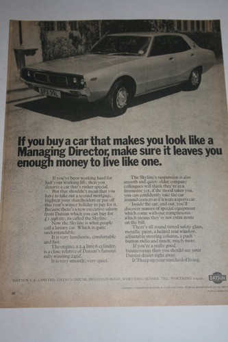 1974 advert for - 1974,