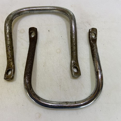 Harley buddy seat grab rails - harley,
