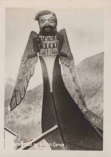 Tlingit indian war canoe - indian,