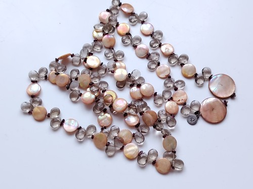 Lustre freshwater pearl quartz - freshwater,