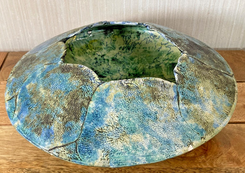 Large vintage studio pottery