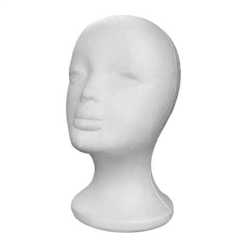 Mannequin head for wigs foam - mannequin,