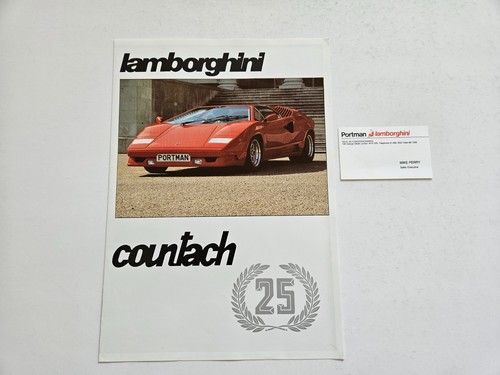 Lamborghini countach 25th - lamborghini,