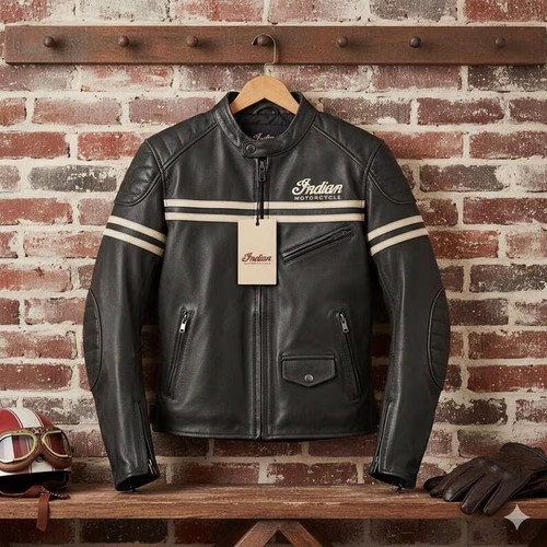 Men black indian bomber - indian,
