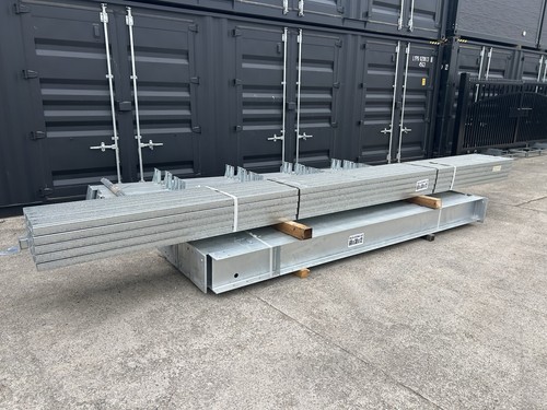 New steel framed building - new,