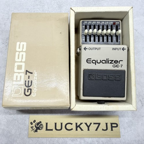 Boss equalizer vintage - ge-7,