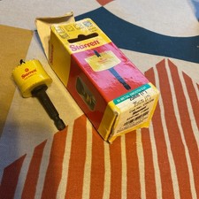 Starrett bi metal CSC cordless smooth cutting holesaws with arbor 25mm 1”