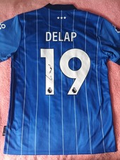 Liam Delap Signed Football Shirt  Ipswich Town Fc Photo Proof