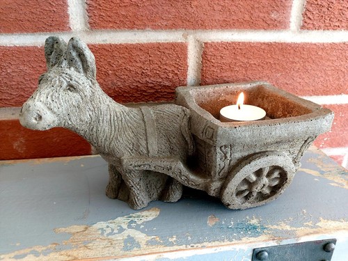 Donkey and cart - and,