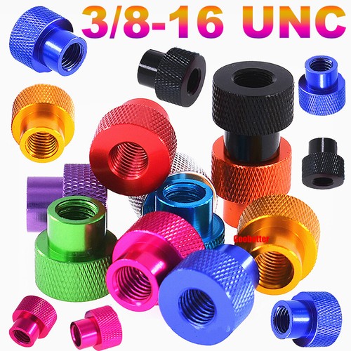 Unc colourful knurled - 3/8-16,