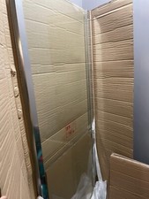 Mist by Aqualux 800mm Semi-Frameless Side Panel FEN0598HBS 183196