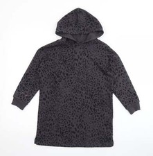 George Girls Blue Print Cotton