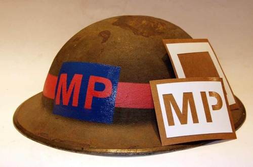 British helmet stencil corp - helmet, of