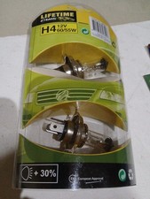 HONDA CH125 SPACEY 1983-1986 ,H4 HALOGEN , HEADLAMP BULBS , PAIR ,