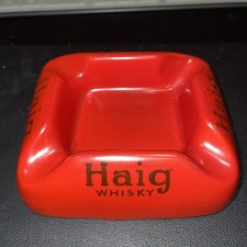 VERY RARE HAIG WHISKY ASHTRAY  VGC CARLTON WARE PATENT PENDING