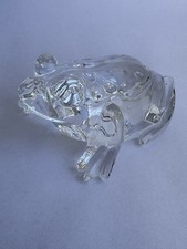 Waterford Crystal Frog Paperweight. Perfect Condition.